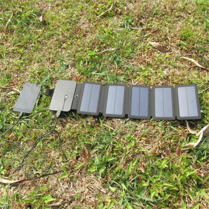 Cargador Solar 10W 5V 2.1A con 4 Paneles Solares con salida USB portátiles especial para smarthphones